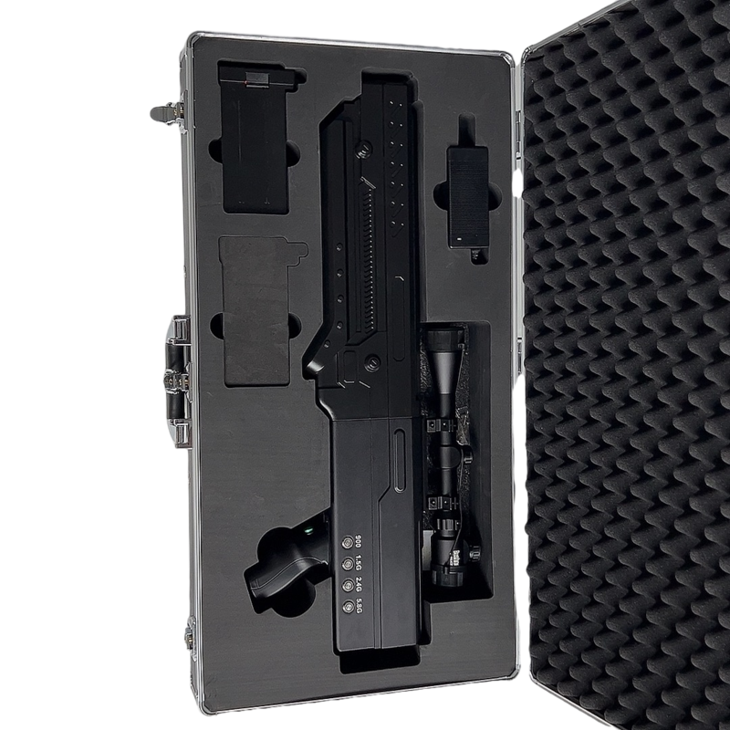  二道手持便携式枪型低空防御反制四通道B型