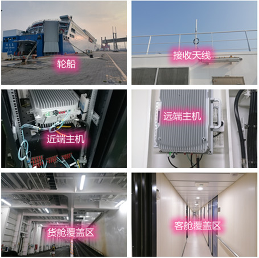  二道海上游轮轮船渔船覆盖案例